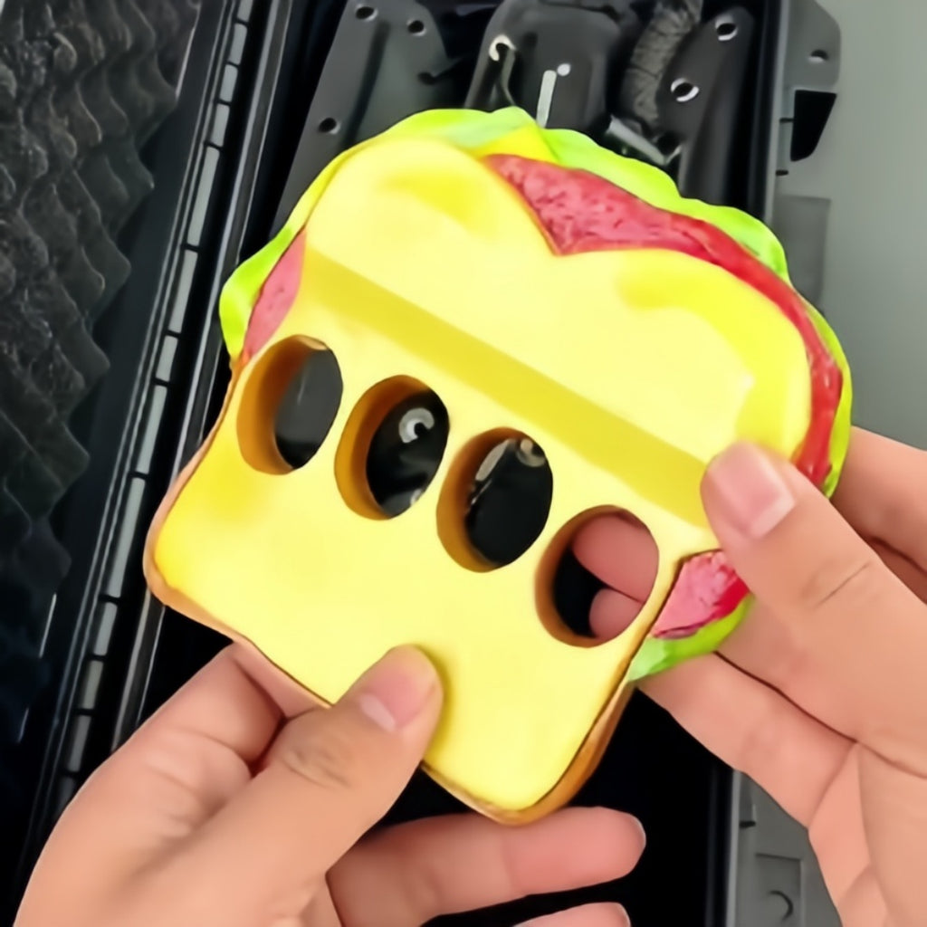 Bread-shaped metal striker
