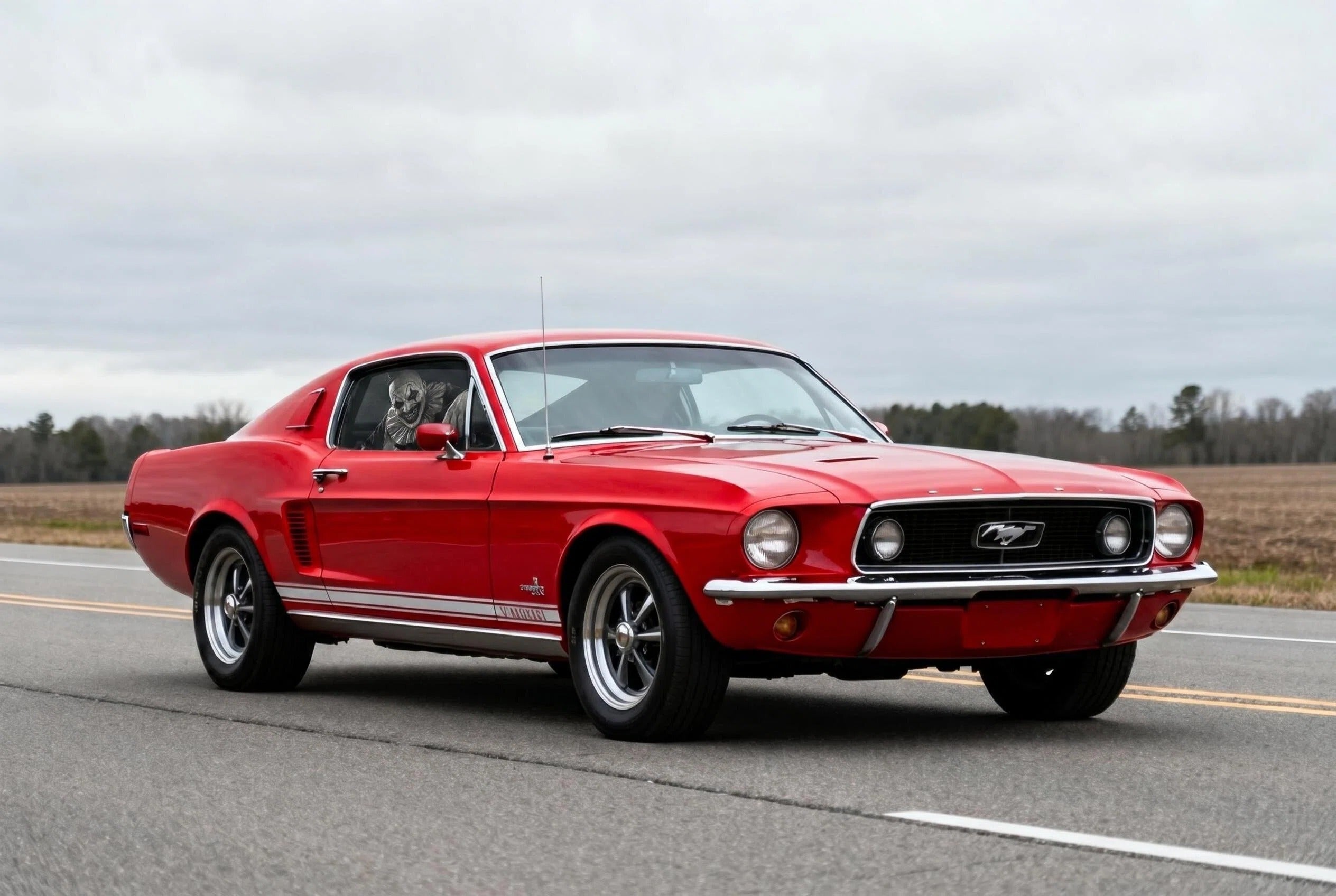 Art the Clown Terrifier Car Window Decal One Way Vision Universal Fit