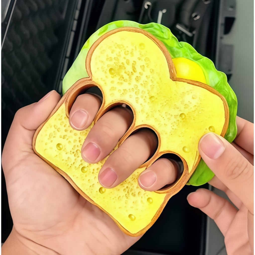 Bread-shaped metal striker
